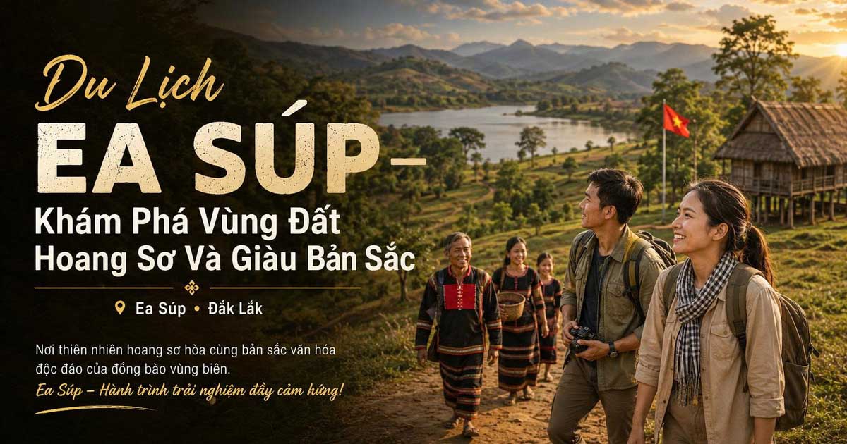 Du Lịch Ea Súp – Khám Phá Vùng Đất Hoang Sơ Và Giàu Bản Sắc